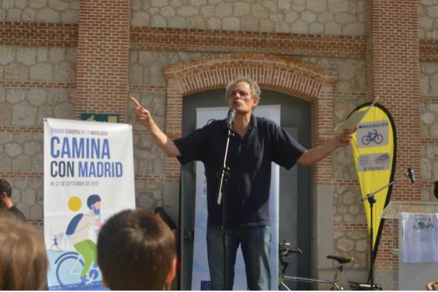 Presentación del acto en Matadero Madrid