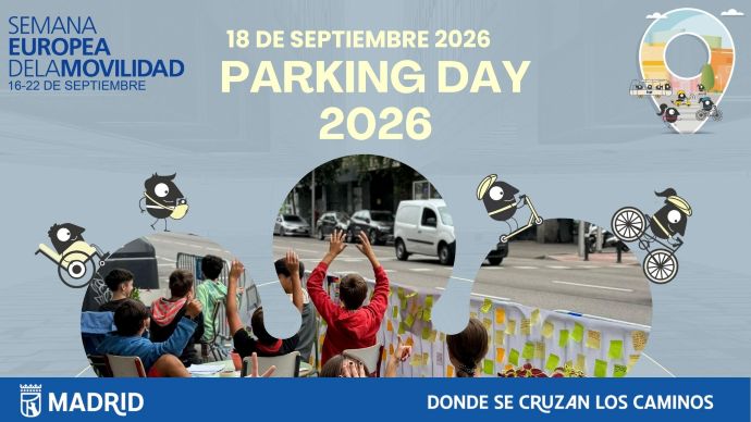 Cartel oficial del Parking Day 2026