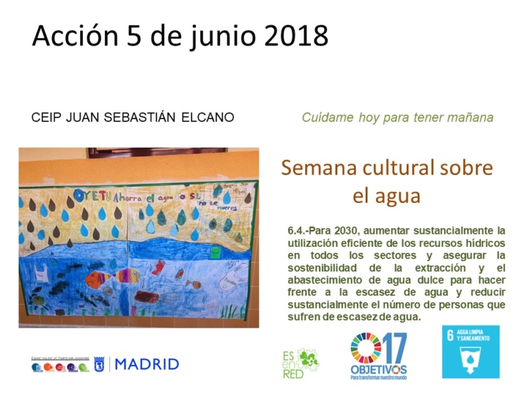 Semana cultural sobre el agua