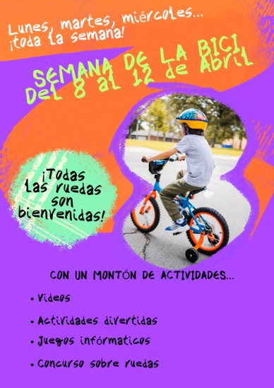 cartel semana de la bici