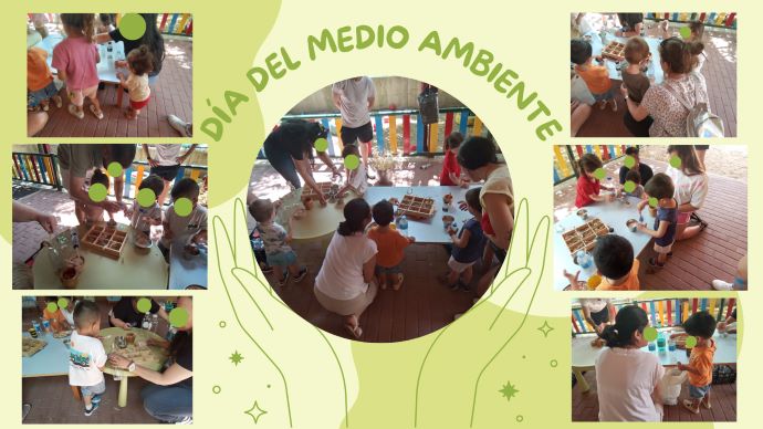 d&iacute;a del medio ambiente en la escuela infantil el amanecer
