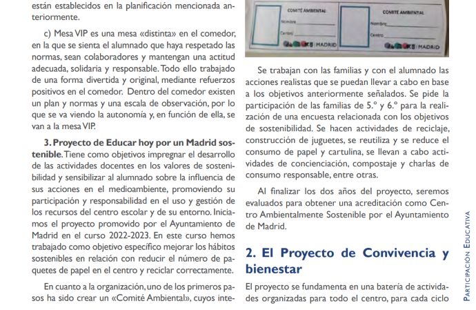 detalle del recorte de prensa