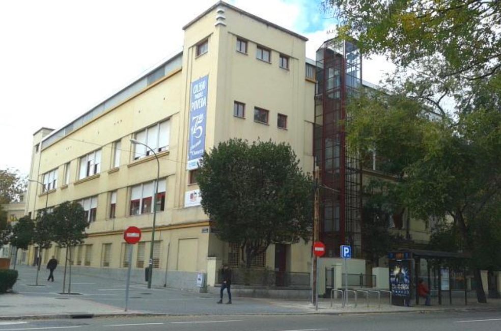 Fachada del Colegio Público Padre Poveda