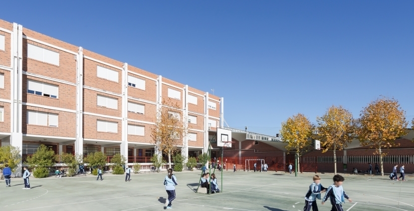 Fachada del Colegio Salesiano Santo Domingo Savio