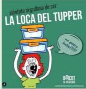 La local del tupper. Fuente: Web boicot al plástico