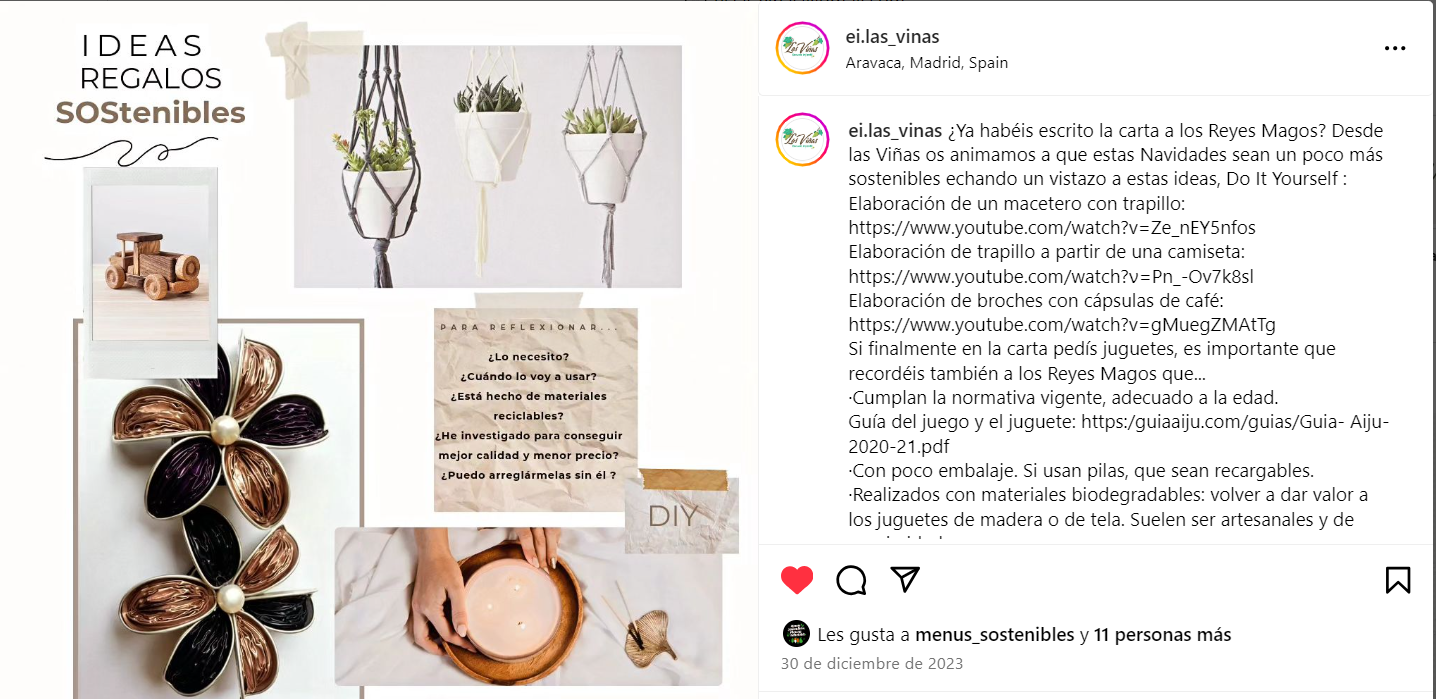 Navidades SOSstenibles
