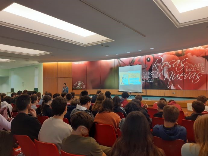 momento de la charla