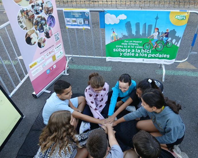 Actividad en el Parking Day 2026