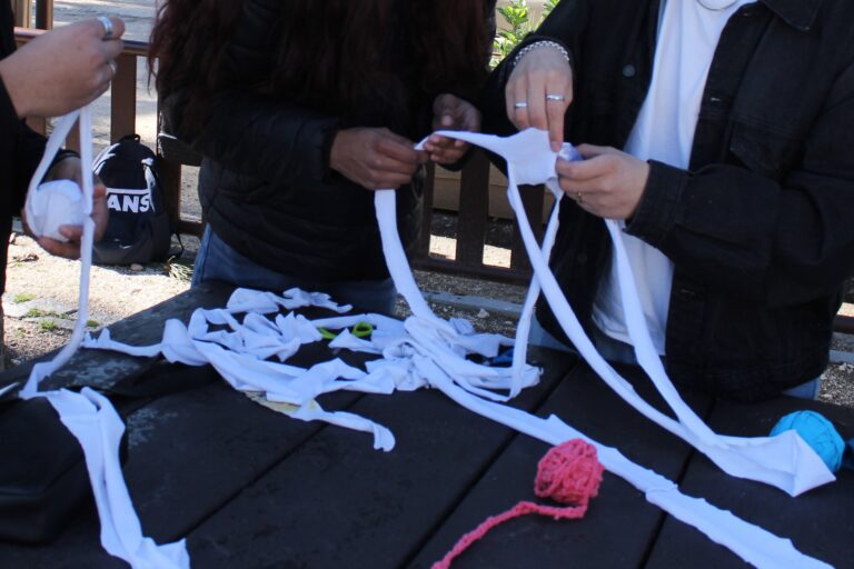 Reciclando textiles